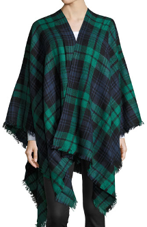 Tartan Wraps (Ruanas / Shawls) 14 oz. Wool Blend (Tartans : A - L)