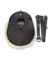 Dress Cream/White Fur & Leather Sporran