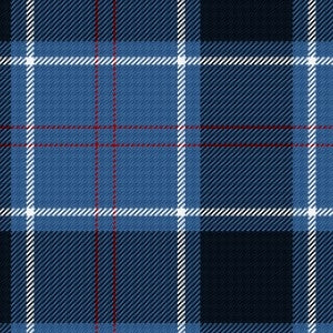 US Military & First Responder Tartan Wool Ruana (Wrap/Shawl)
