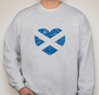 Scotland Heart Sweatshirt