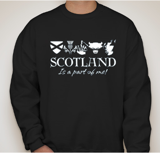 Scotland It's A Part of Me Sweatshirt