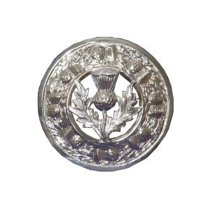 Thistle Plaid Brooch