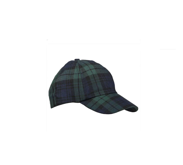 Black Watch Tartan Cap