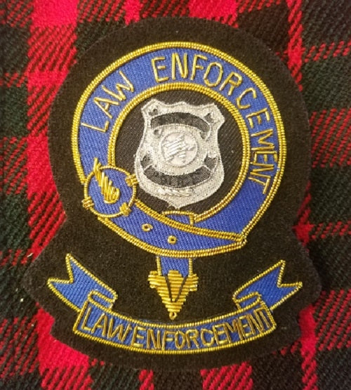 Law Enforcement Clan Crest Badge or Kilt Pin